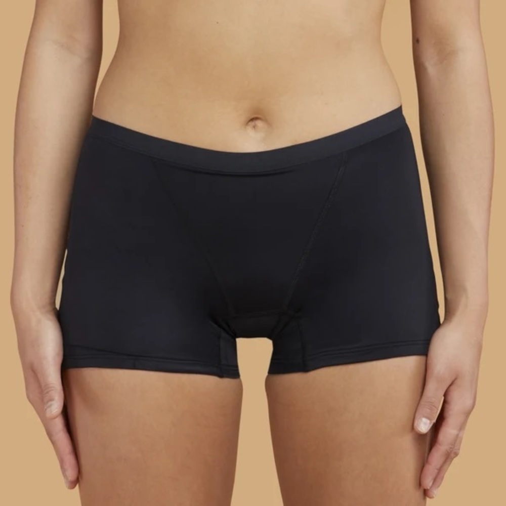 NWT Thinx Black Boyshort Size Small